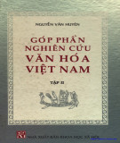 Ebook Góp phần nghiên cứu văn hóa Việt Nam (Tập II): Phần 1