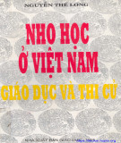Ebook Nho học ở Việt Nam - Giáo dục và thi cử: Phần 1