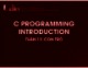 Bài giảng C Programminh introduction: Tuần 11 - Con trỏ