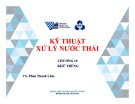 Bài giảng Kỹ thuật xử lý nước thải: Chương 10 - TS. Phan Thanh Lâm